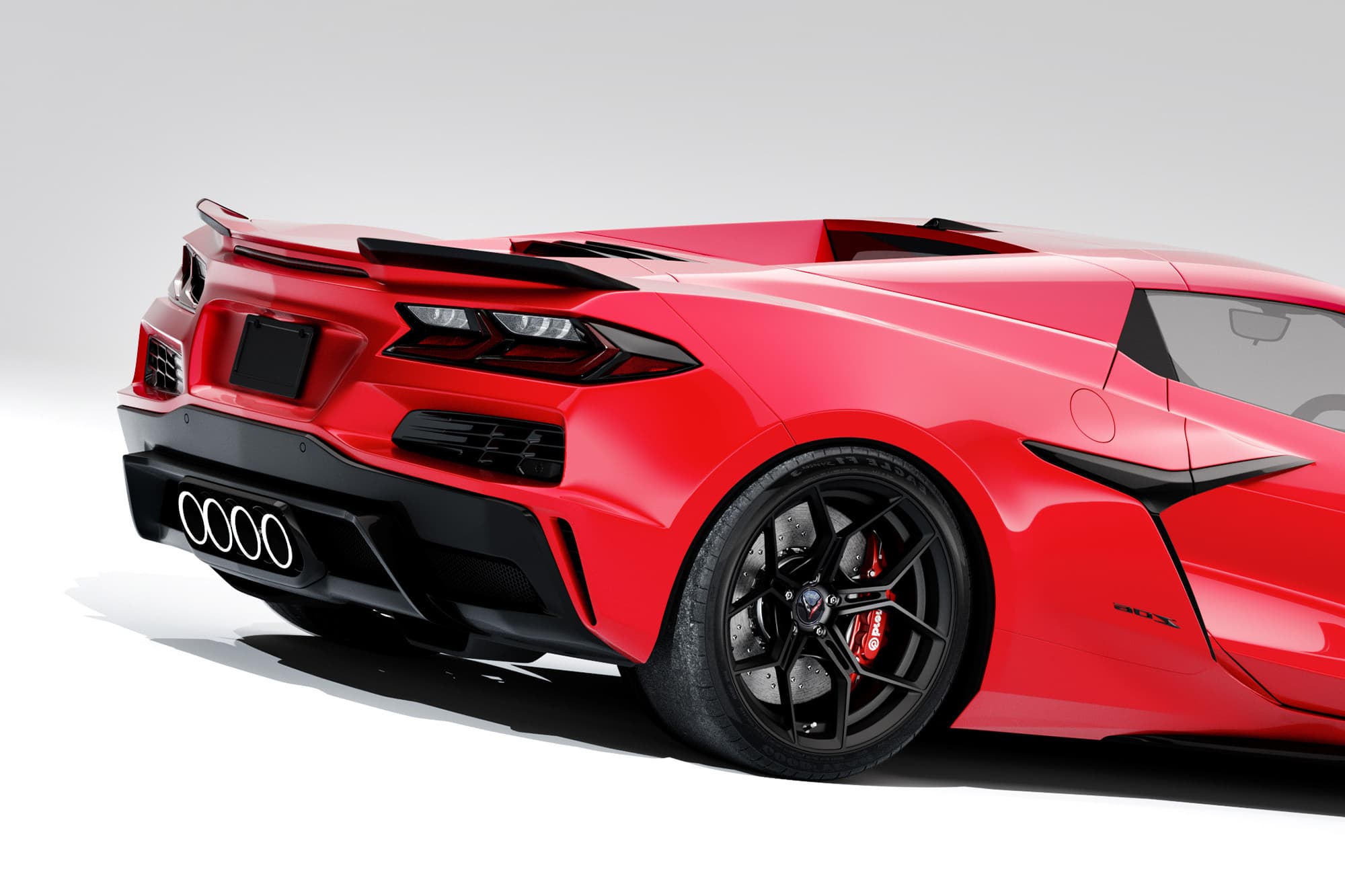 2024 Chevrolet Corvette Z06 — wheels, interior