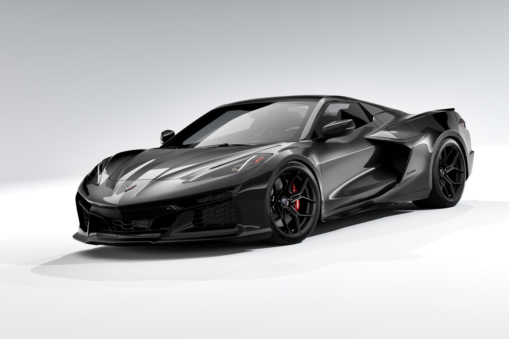 2024 Chevrolet Corvette Z06 — wheels, detail view