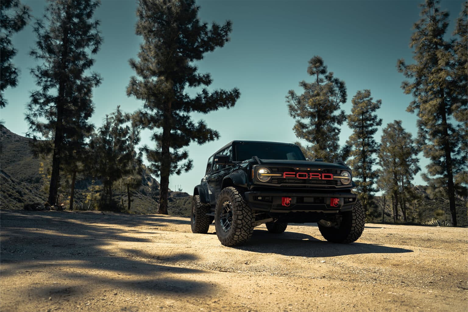 2024 Ford Bronco Raptor — air ride suspension, front view