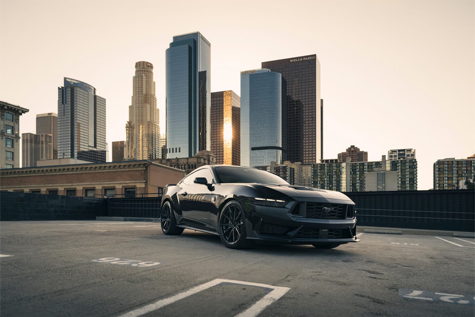 2024 Ford Mustang Dark Horse — wheels, front view