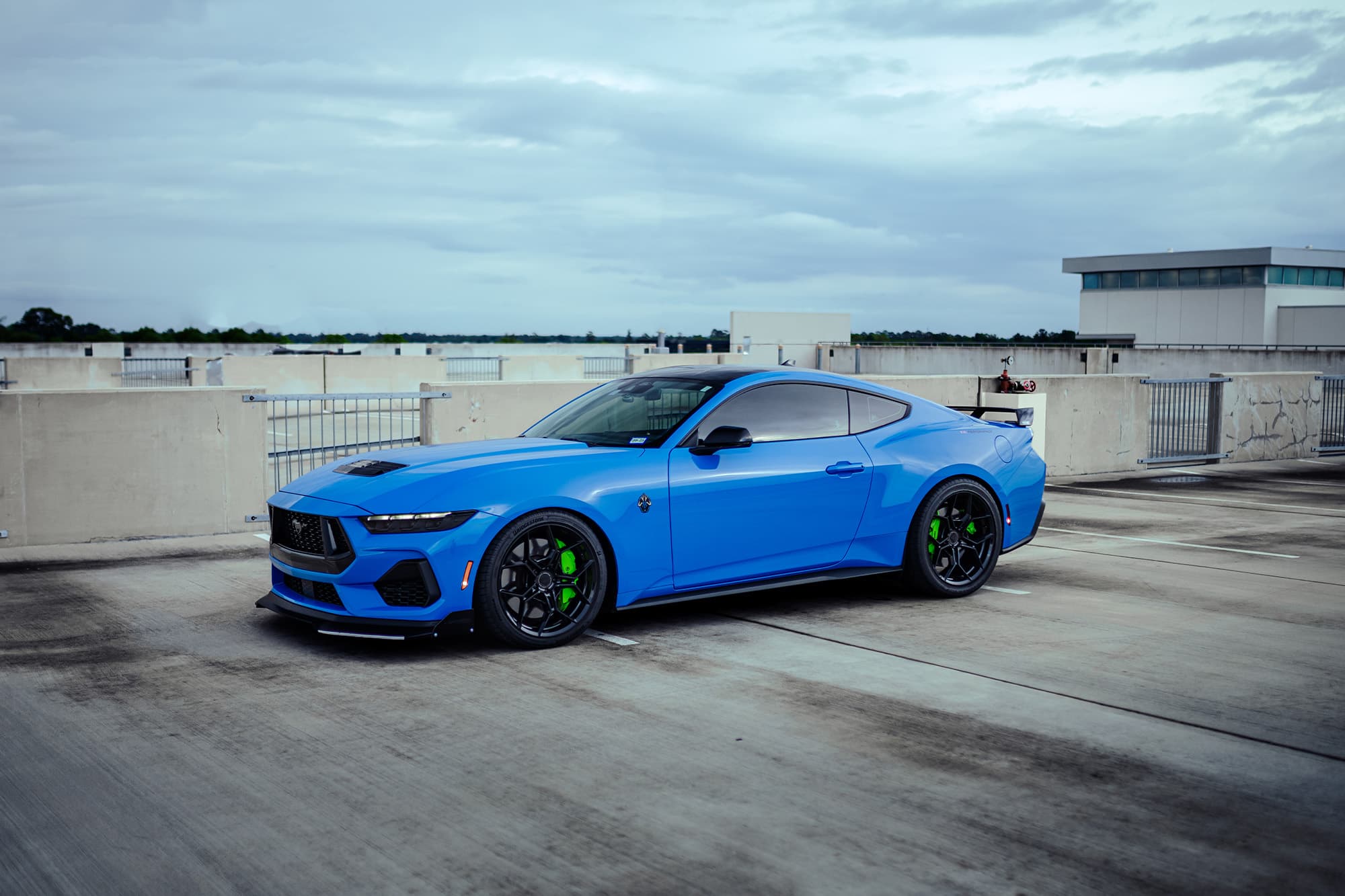 2024 Ford Mustang GT — custom build, side profile