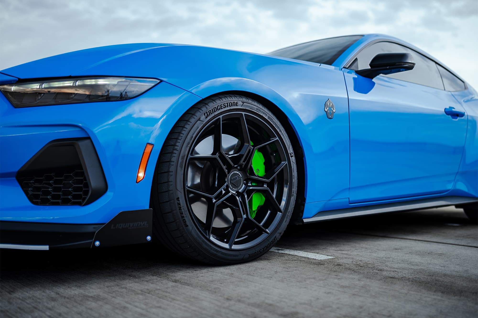 2024 Ford Mustang GT — custom build, rear view