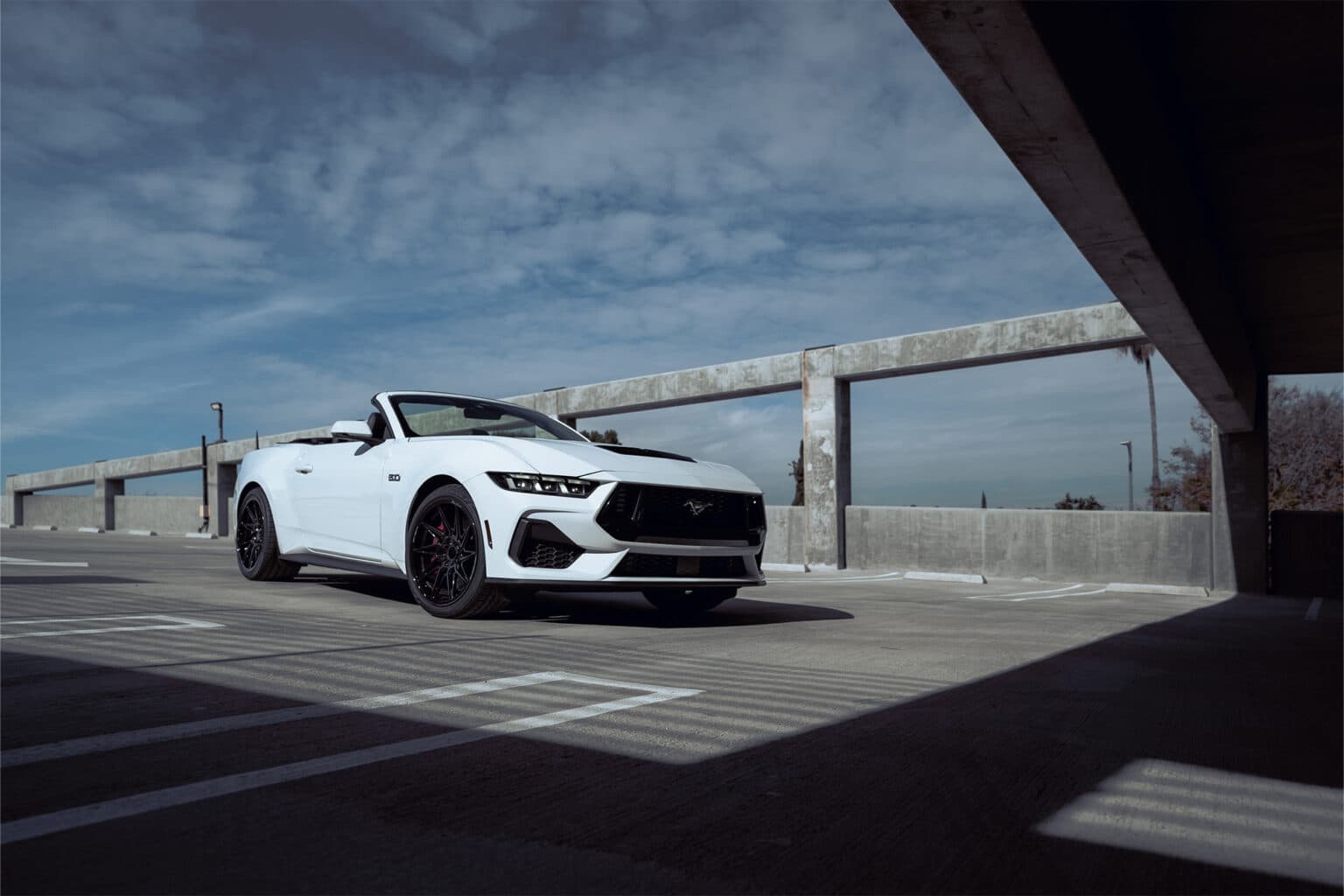 2024 Ford Mustang GT — wheels, front view