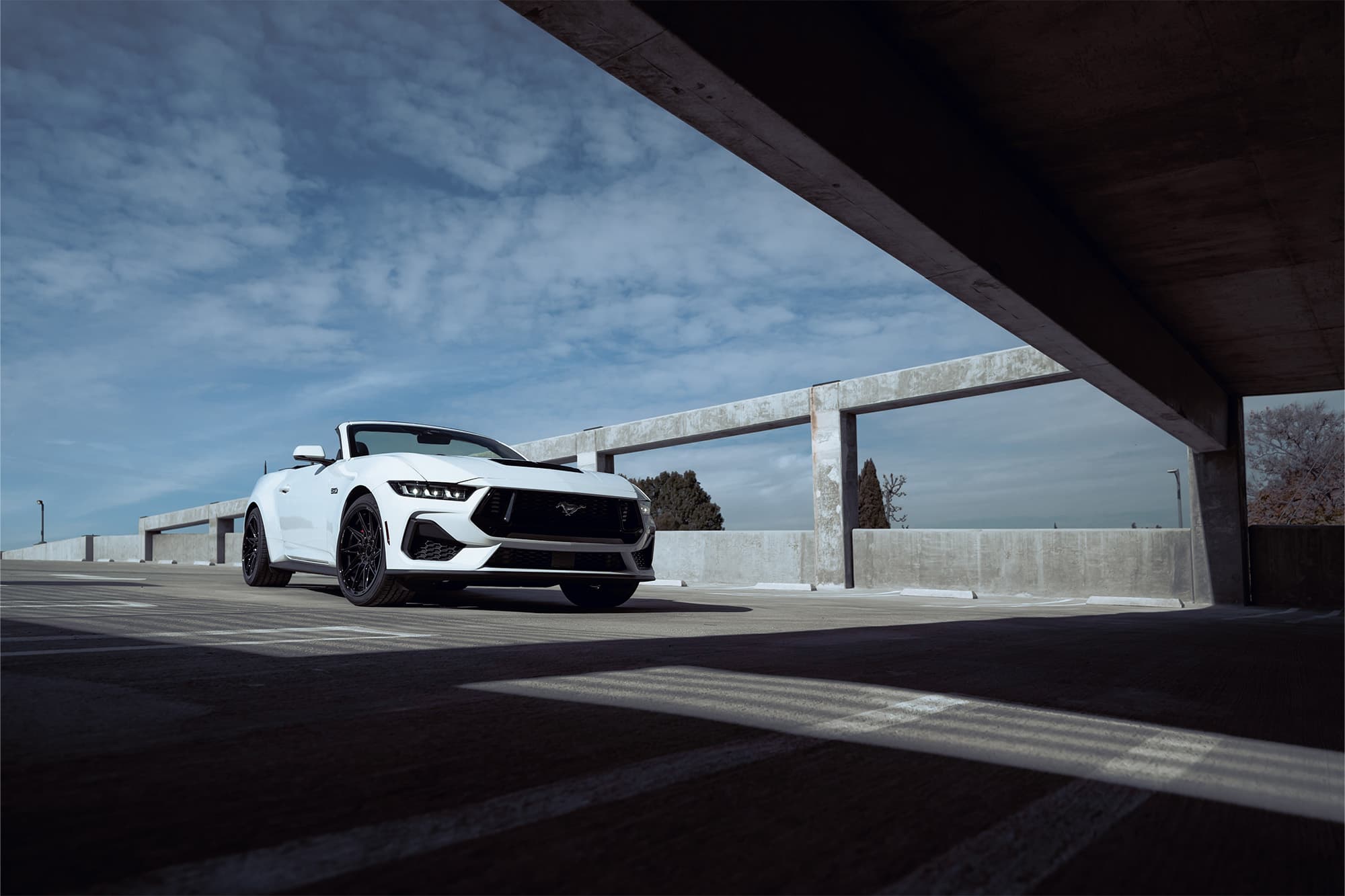 2024 Ford Mustang GT — wheels, rear view
