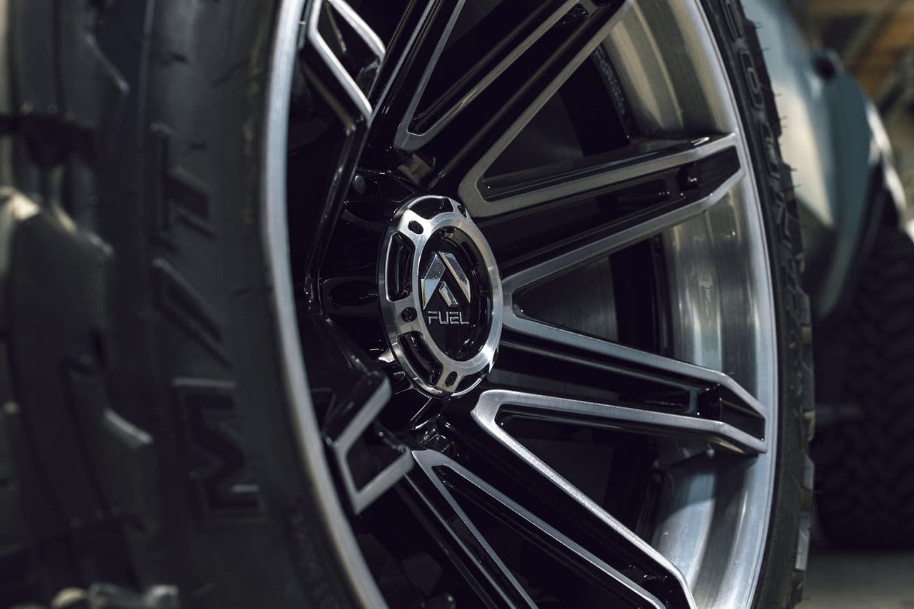 Interior of 2024 GMC Hummer EV with wheels