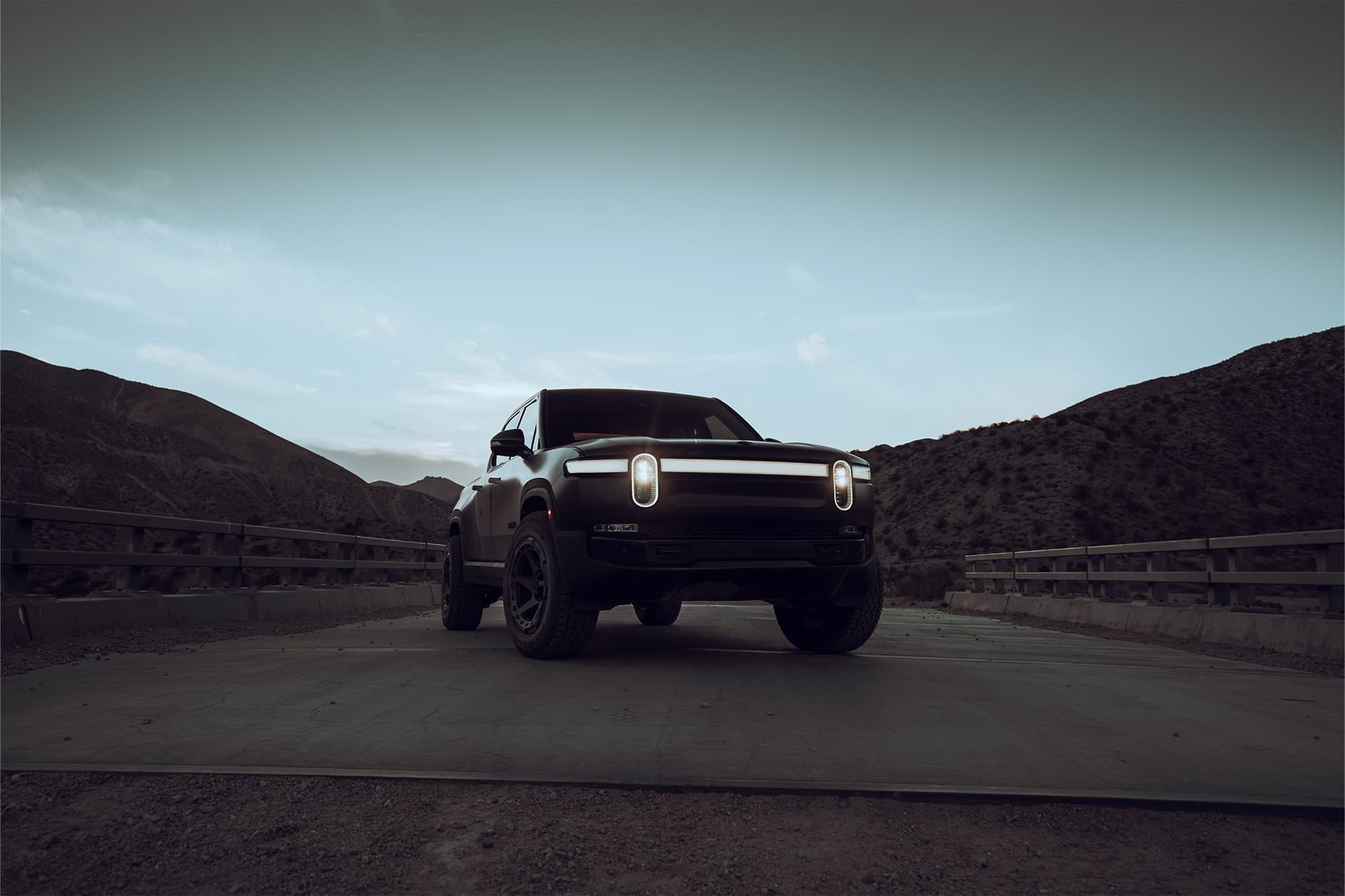 2024 Rivian R1T — custom build, interior