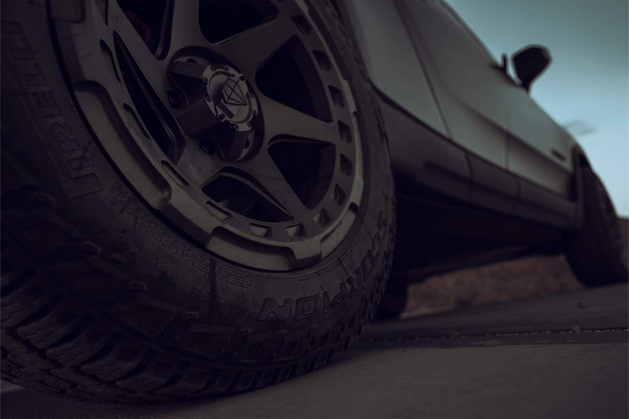 2024 Rivian R1T — custom build, detail view