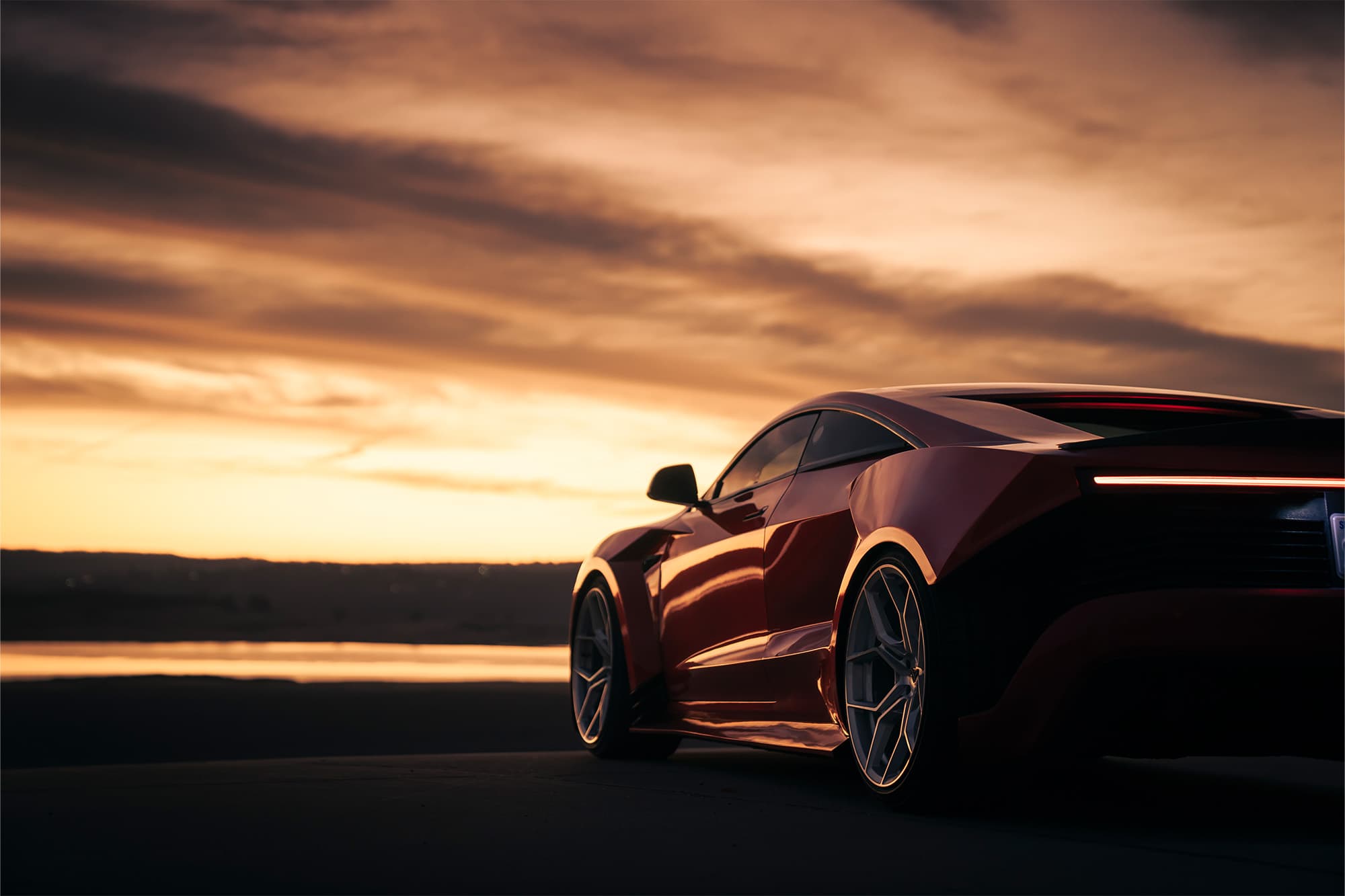 2024 Tesla Cyber Roadster — wheels, rear view