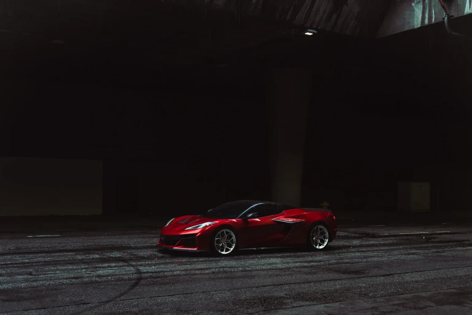 2025 Chevrolet Corvette C8 Z06 — wheels, front view