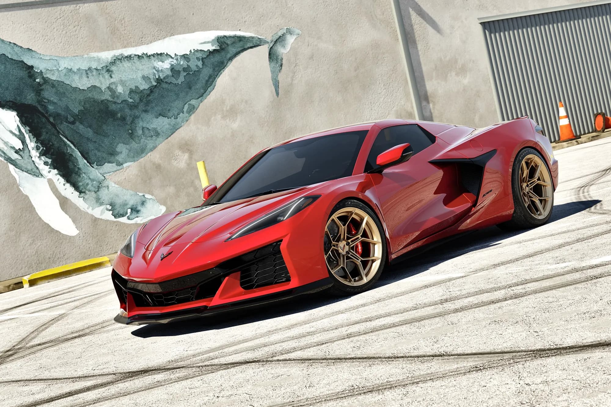 2025 Chevy Corvette C8 Z06 — wheels, interior