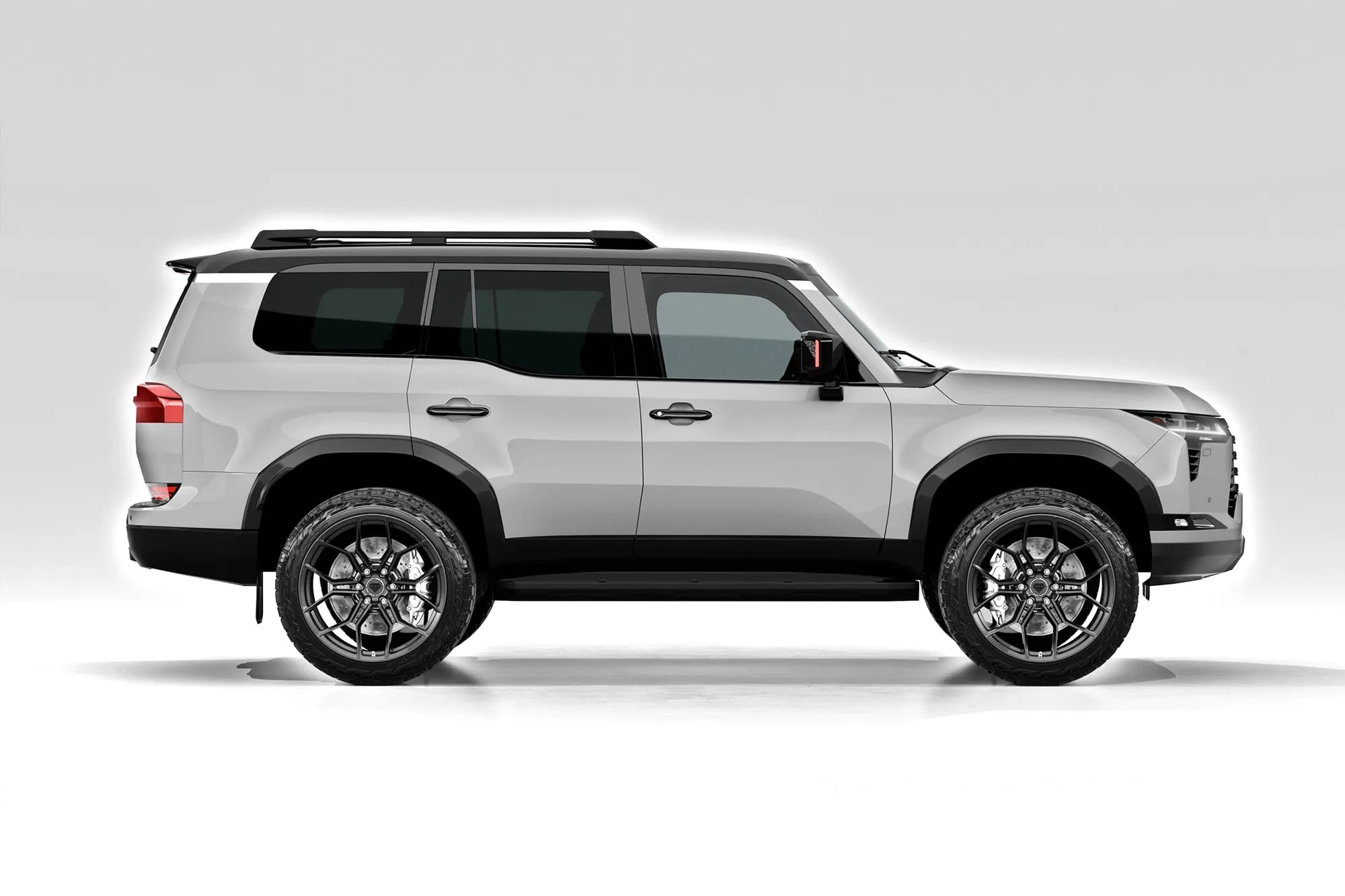 2025 Lexus GX550 — wheels, side profile
