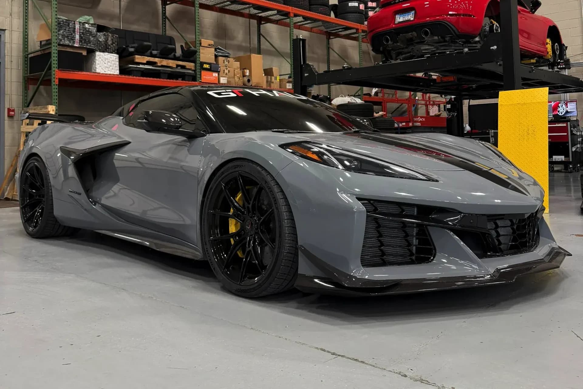 2026 Chevrolet Corvette Z06 — car suspension, front view