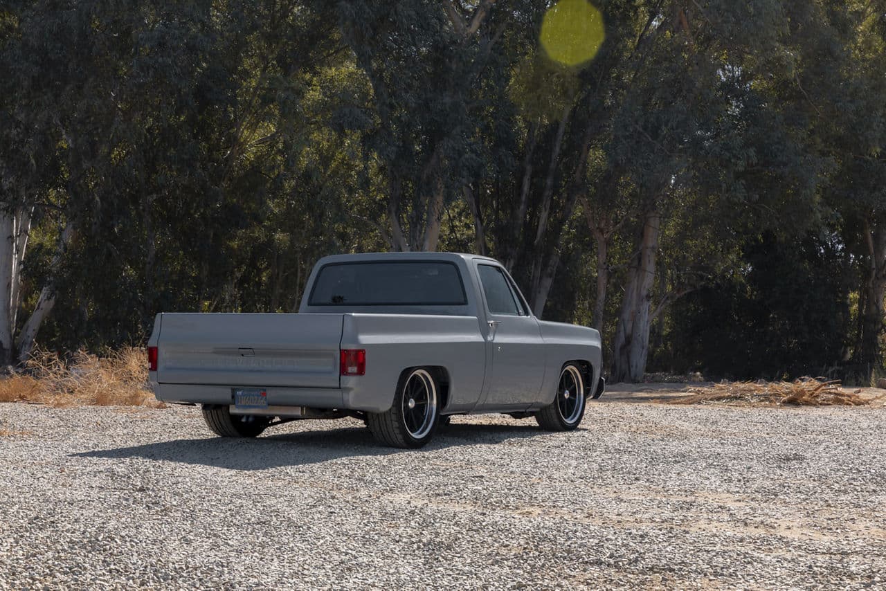 Front view of 1980 Chevrolet C10 with wheels