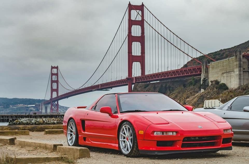 Front view of 1992 Acura NSX with wheels