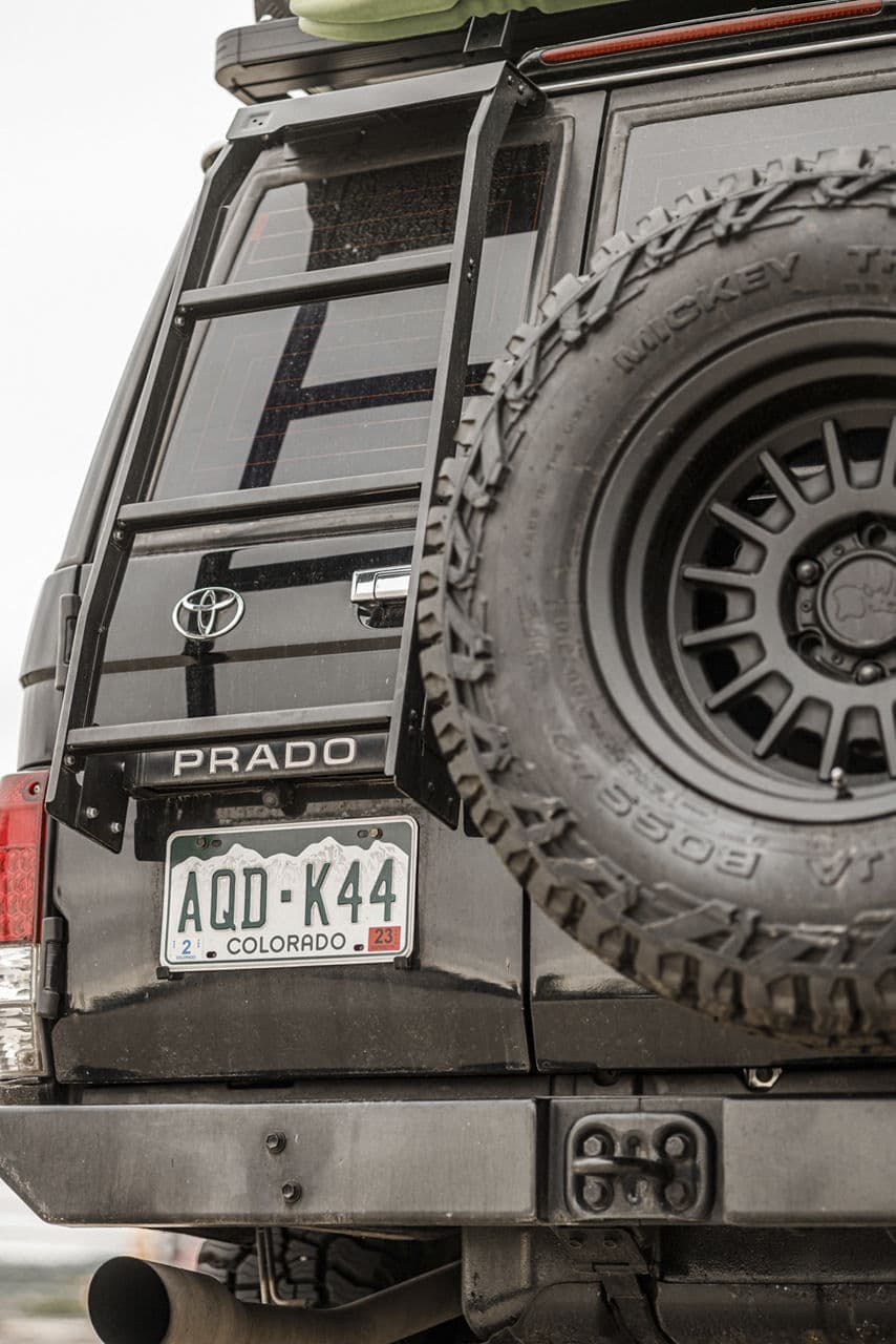 Interior of 1993 Toyota Land Cruiser with truck suv wheels