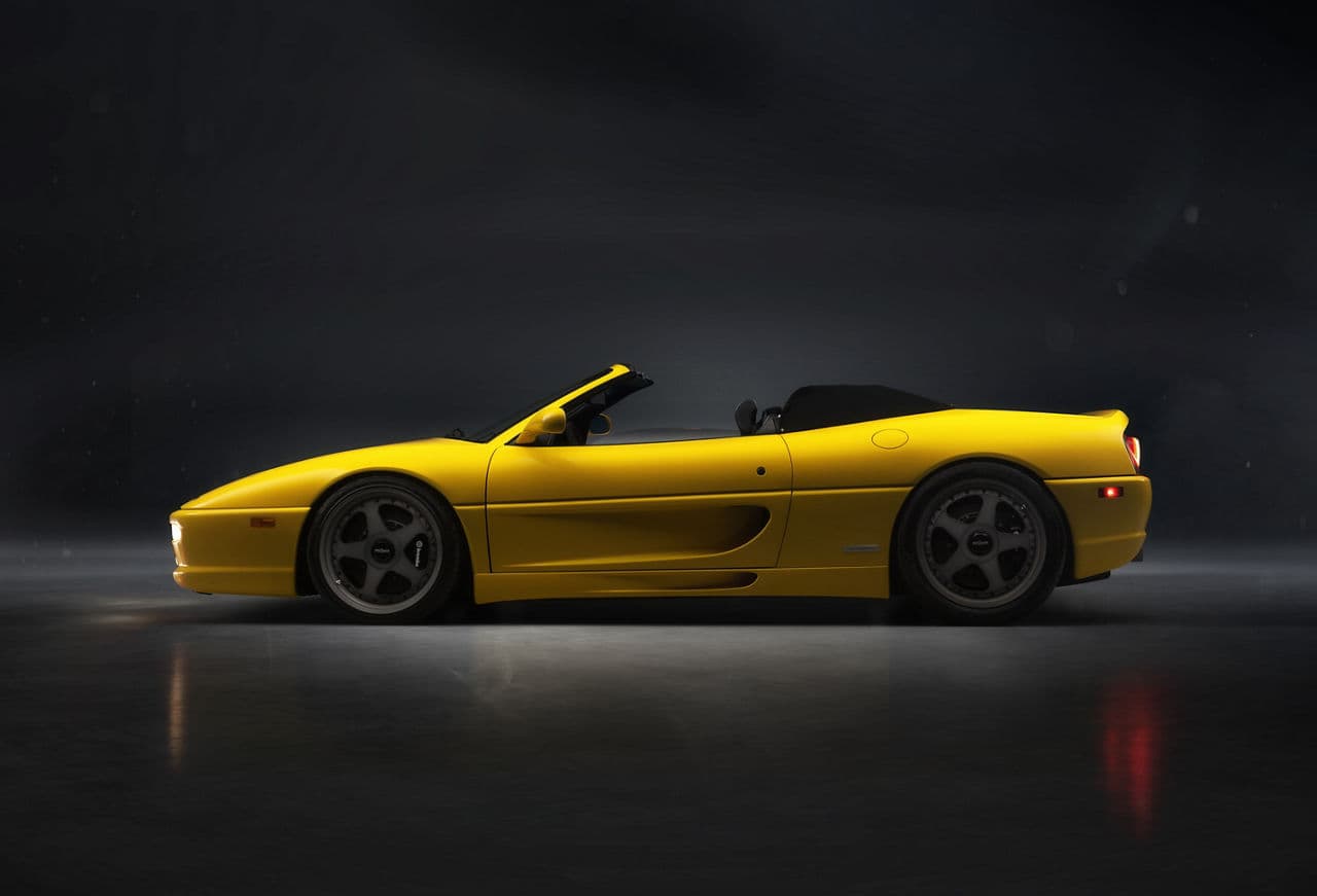 Front view of 1995 Ferrari F355 Spider with wheels