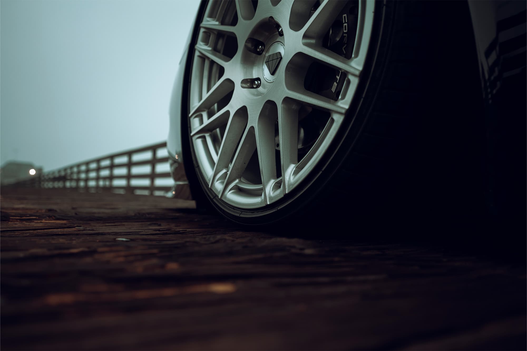 2001 Chevrolet Corvette — wheels, detail view