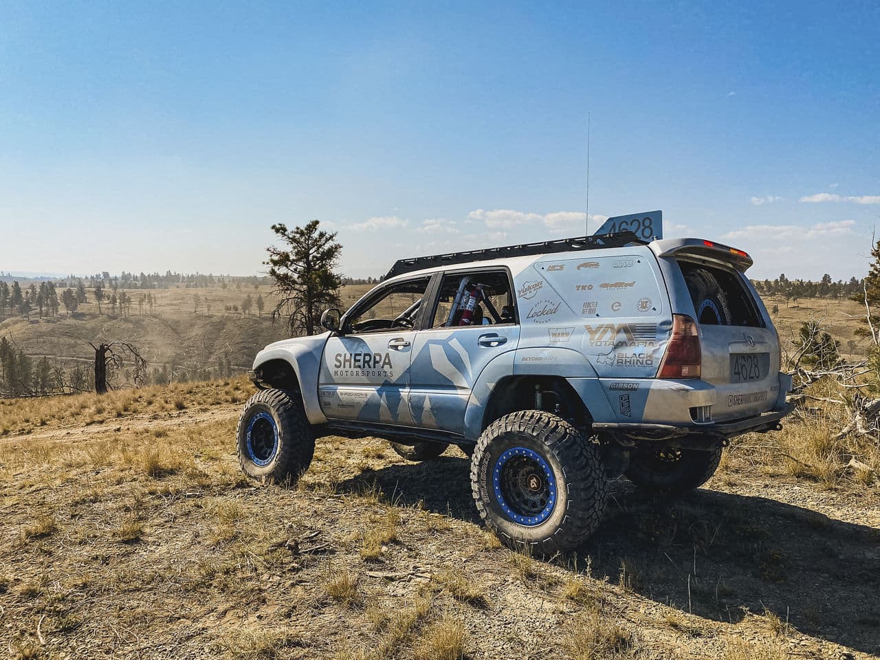 Rear view of 2005 Toyota 4Runner with wheels
