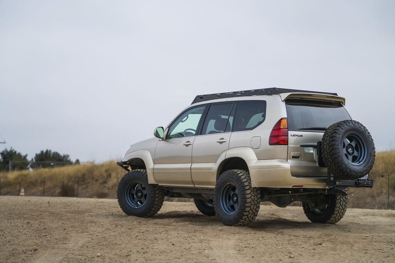 Rear view of 2006 Lexus GX470 with truck suv wheels