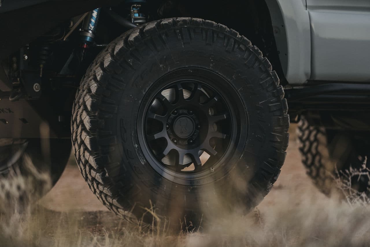 Rear view of 2008 Toyota 4Runner with truck suv wheels