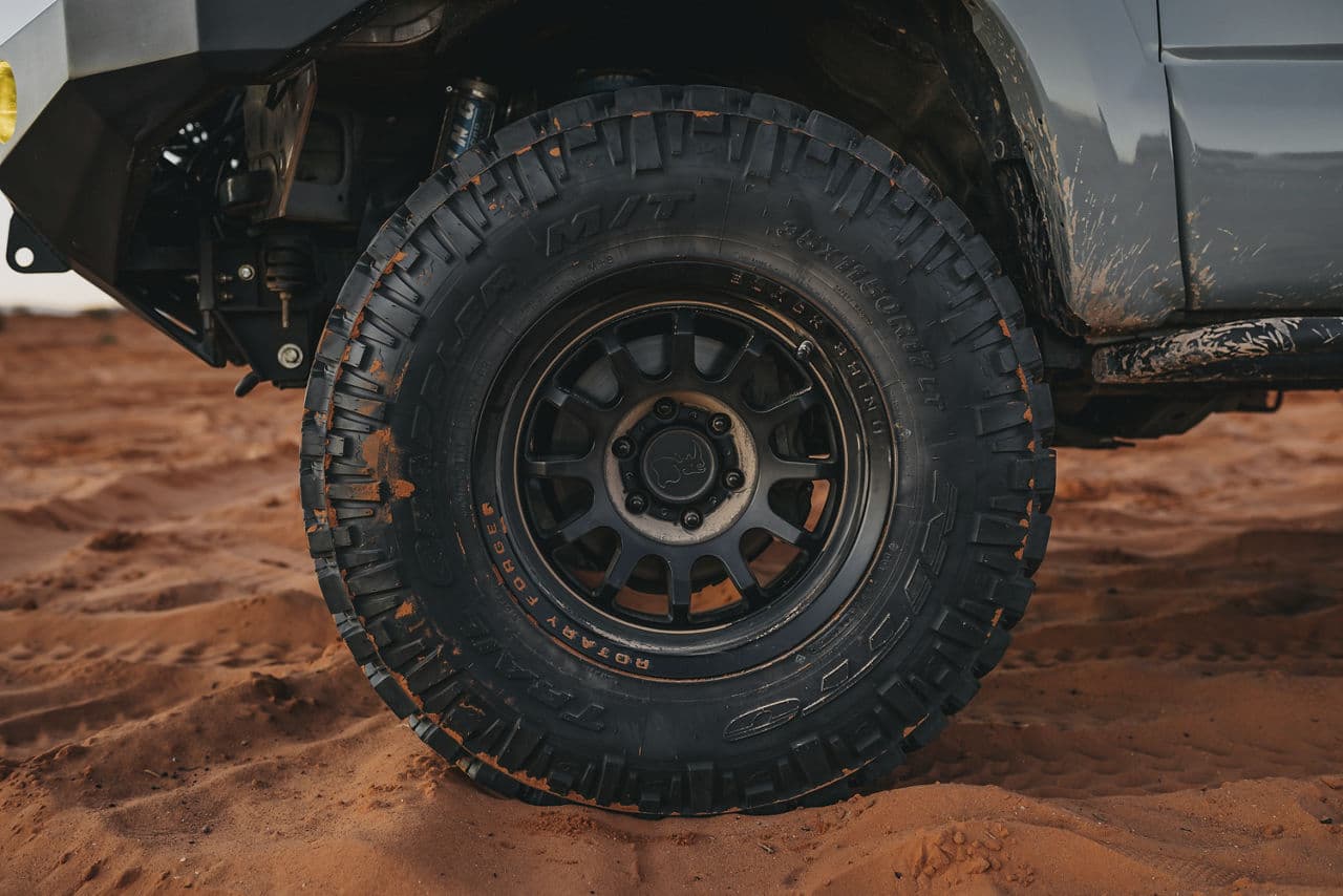 Detail view of 2008 Toyota 4Runner with truck suv wheels
