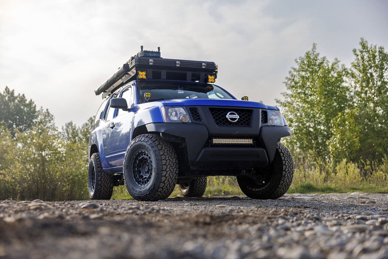 Rear view of 2009 Nissan XTerra with wheels