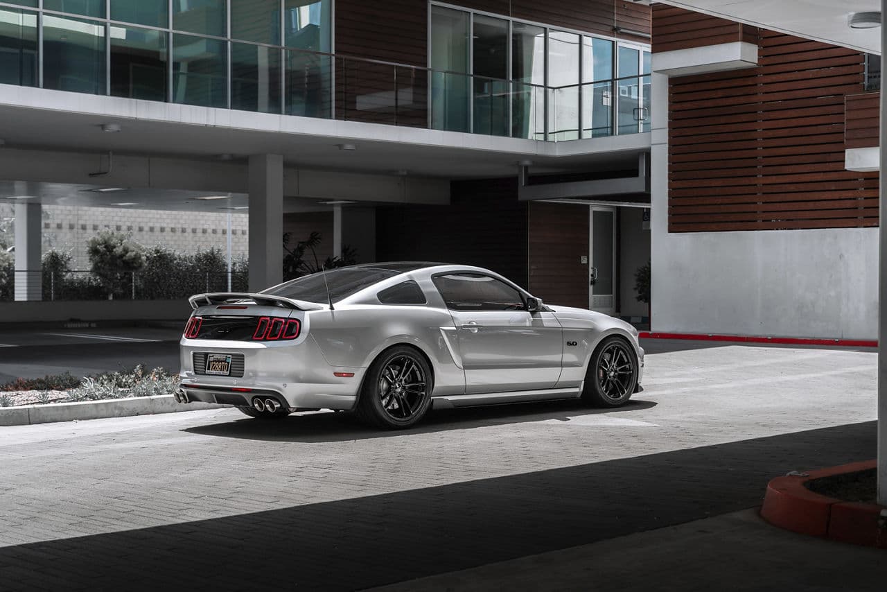 Interior of 2013 Ford Mustang GT Performance with wheels