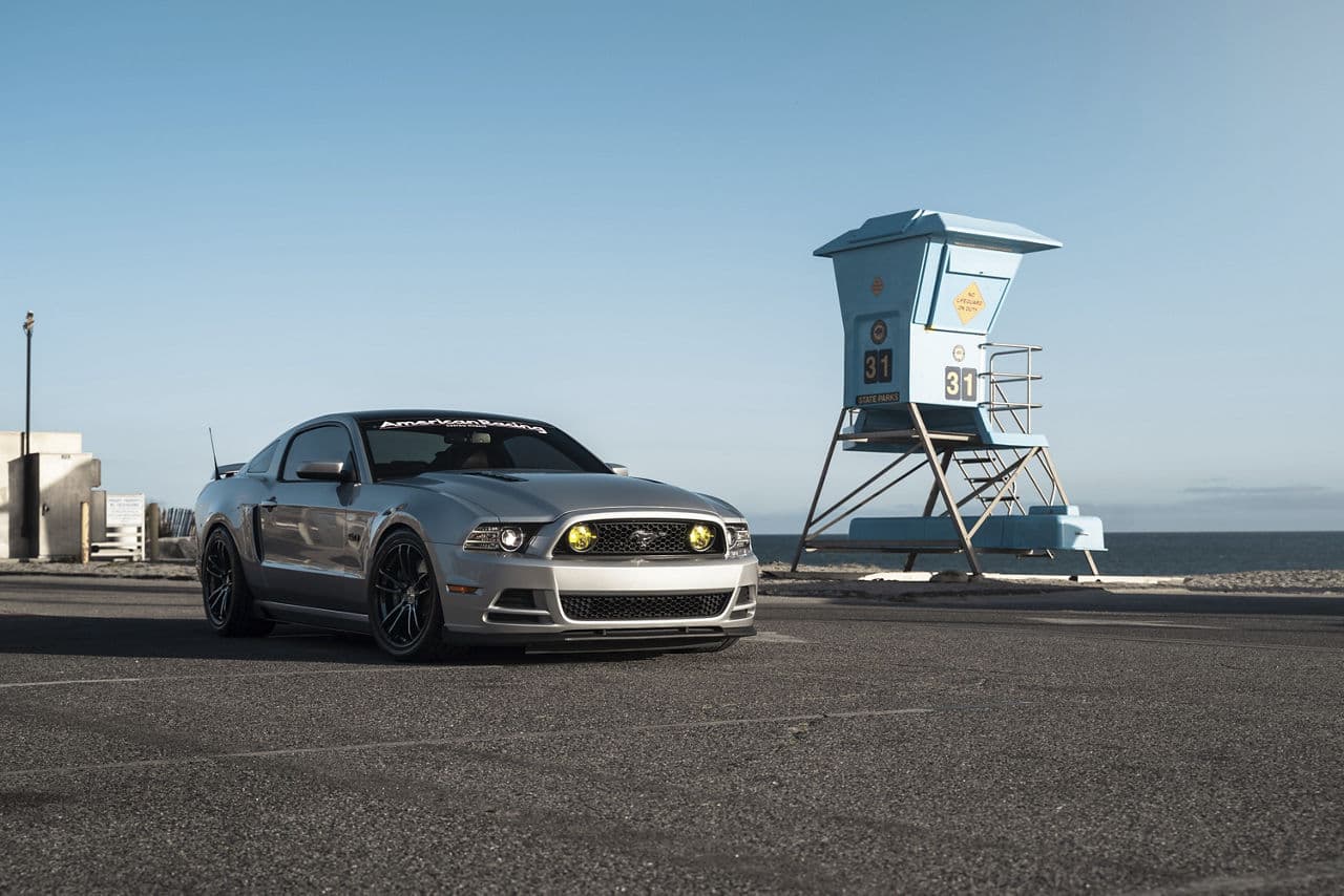 Detail view of 2013 Ford Mustang GT Performance with wheels