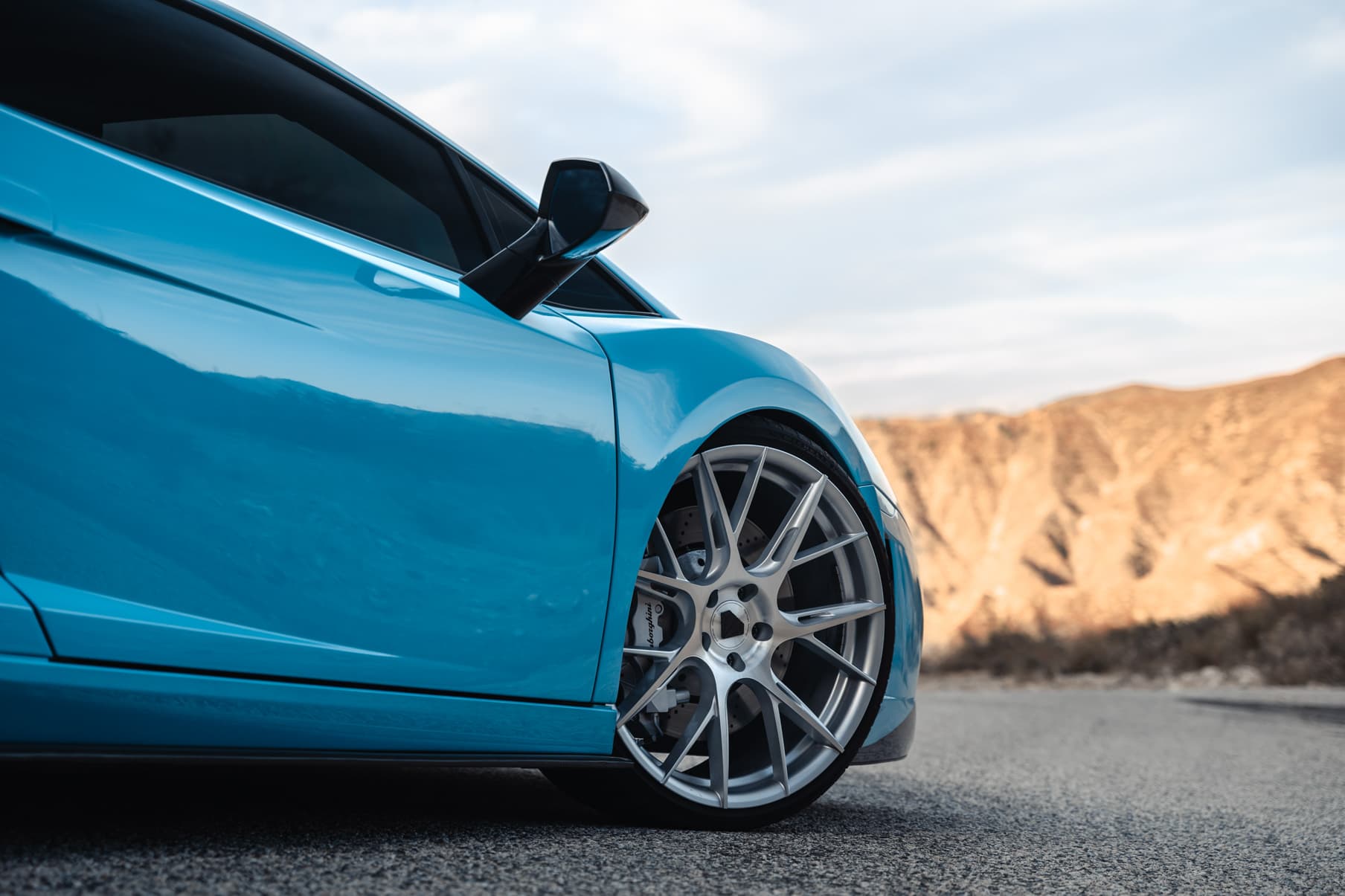 2013 Lamborghini Gallardo — wheels, side profile