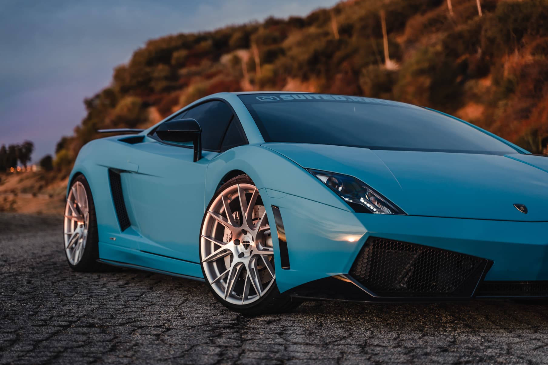 2013 Lamborghini Gallardo — wheels, rear view