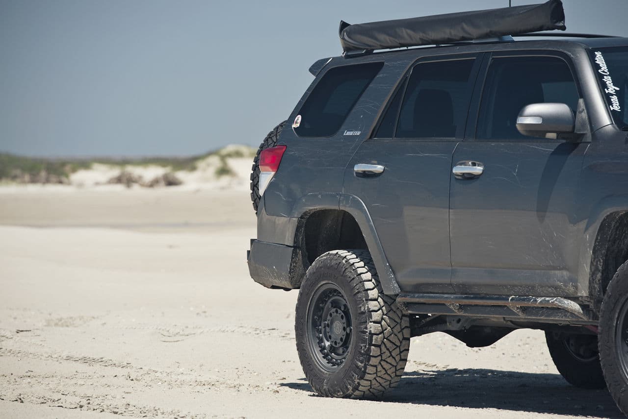 Rear view of 2013 Toyota 4Runner Limited with wheels