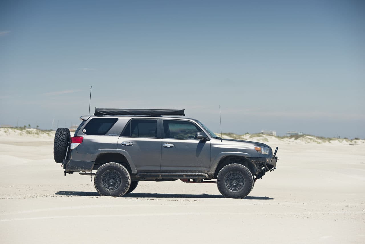 Interior of 2013 Toyota 4Runner Limited with wheels