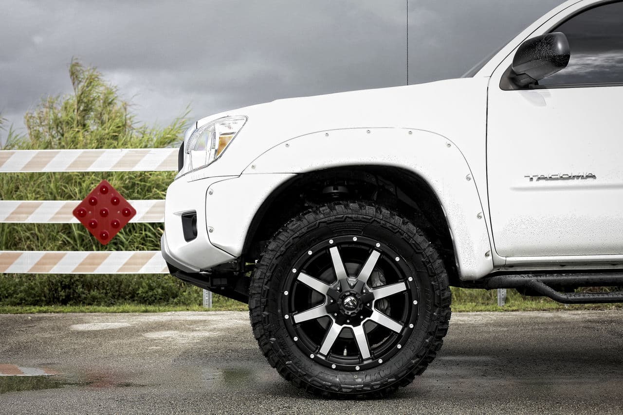 Interior of 2013 Toyota Tacoma with truck suv wheels