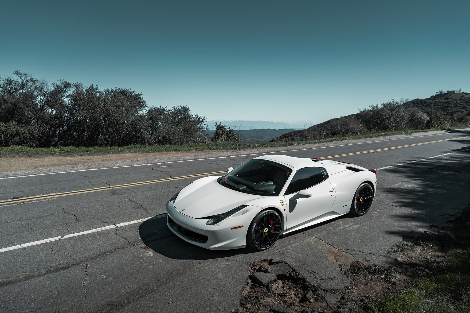 2014 Ferrari 458 Italia — wheels, front view
