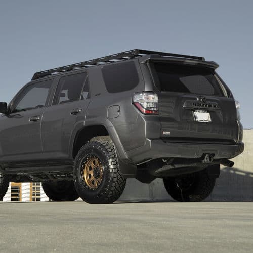 Detail view of 2014 Toyota 4Runner with truck suv wheels