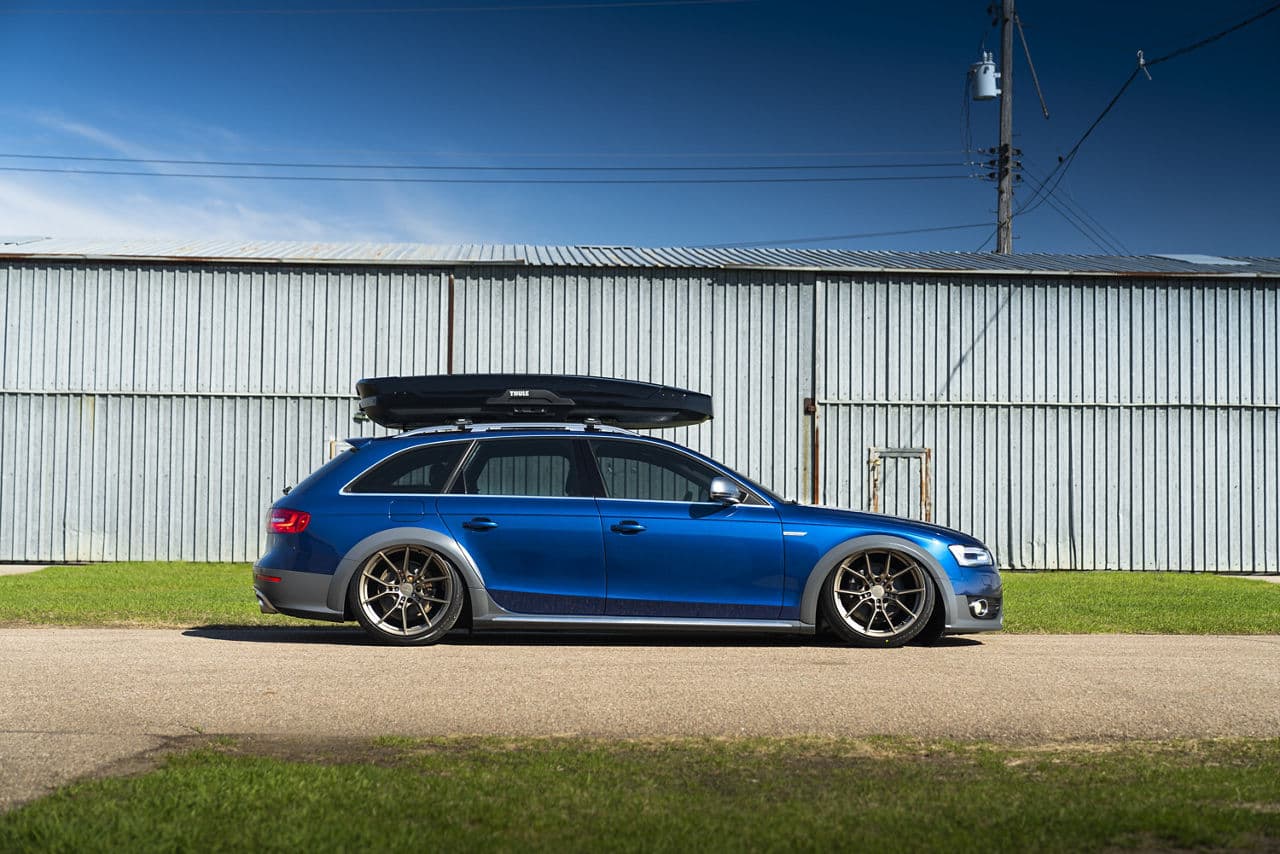 Interior of 2015 Audi Allroad with wheels