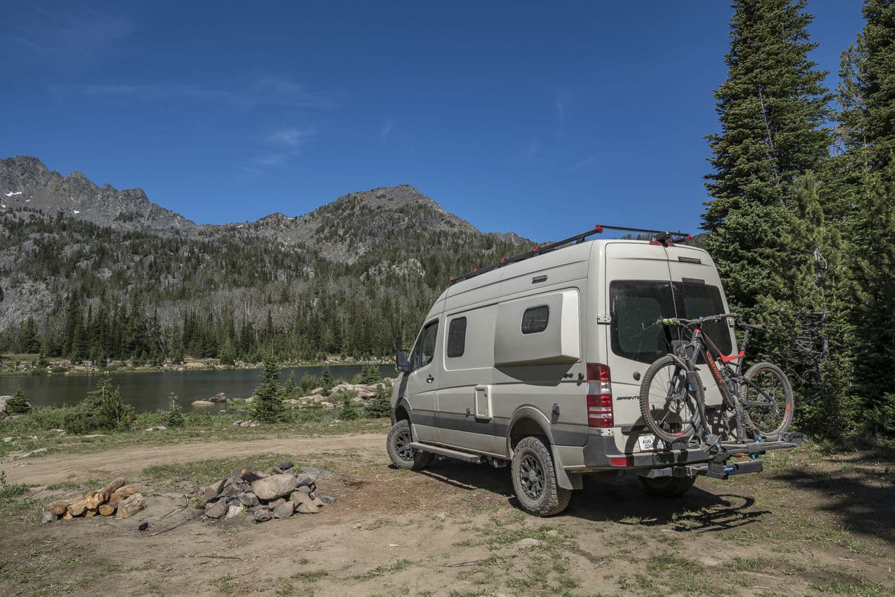 Front view of 2015 Mercedes-Benz Sprinter with truck suv wheels