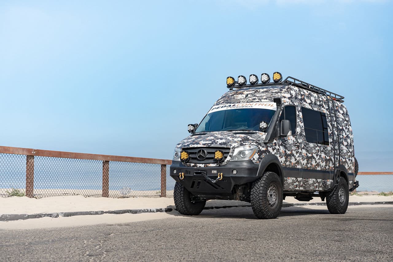 Detail view of 2015 Mercedes-Benz Sprinter with wheels
