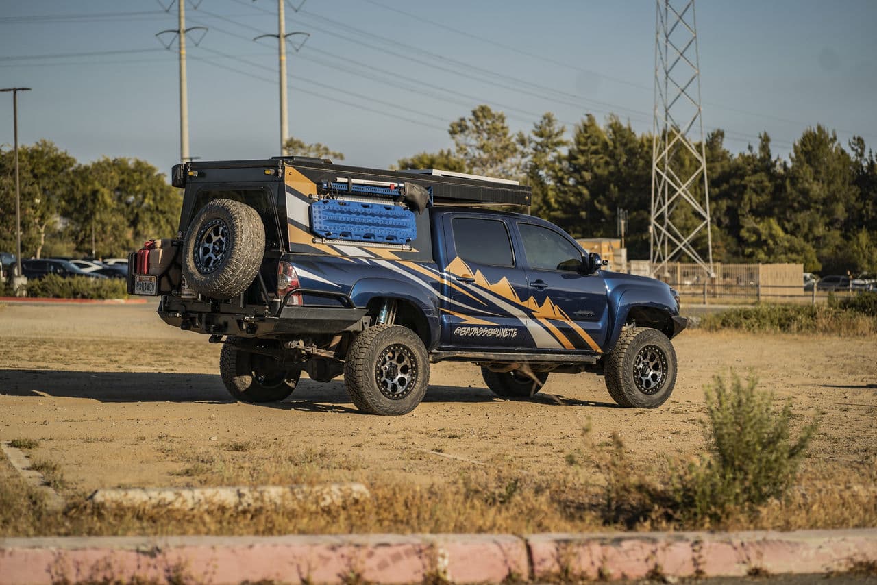 Front view of 2015 Toyota Tacoma with wheels