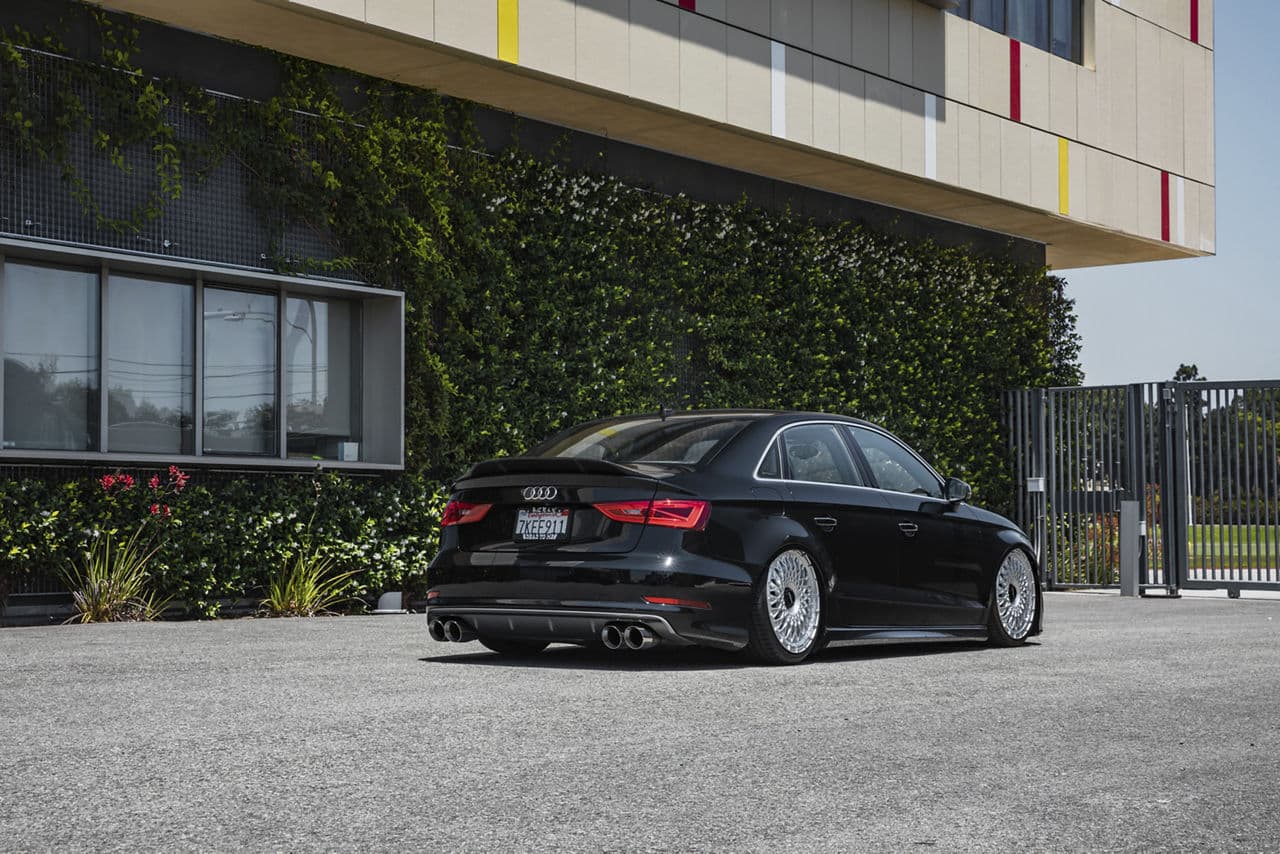 Front view of 2016 Audi S3 with wheels