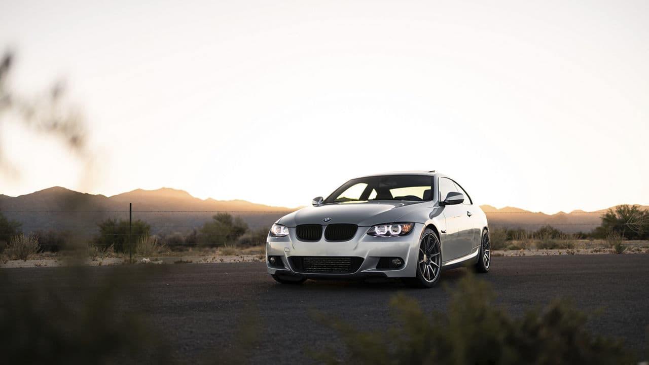 Rear view of 2016 BMW 335i with wheels