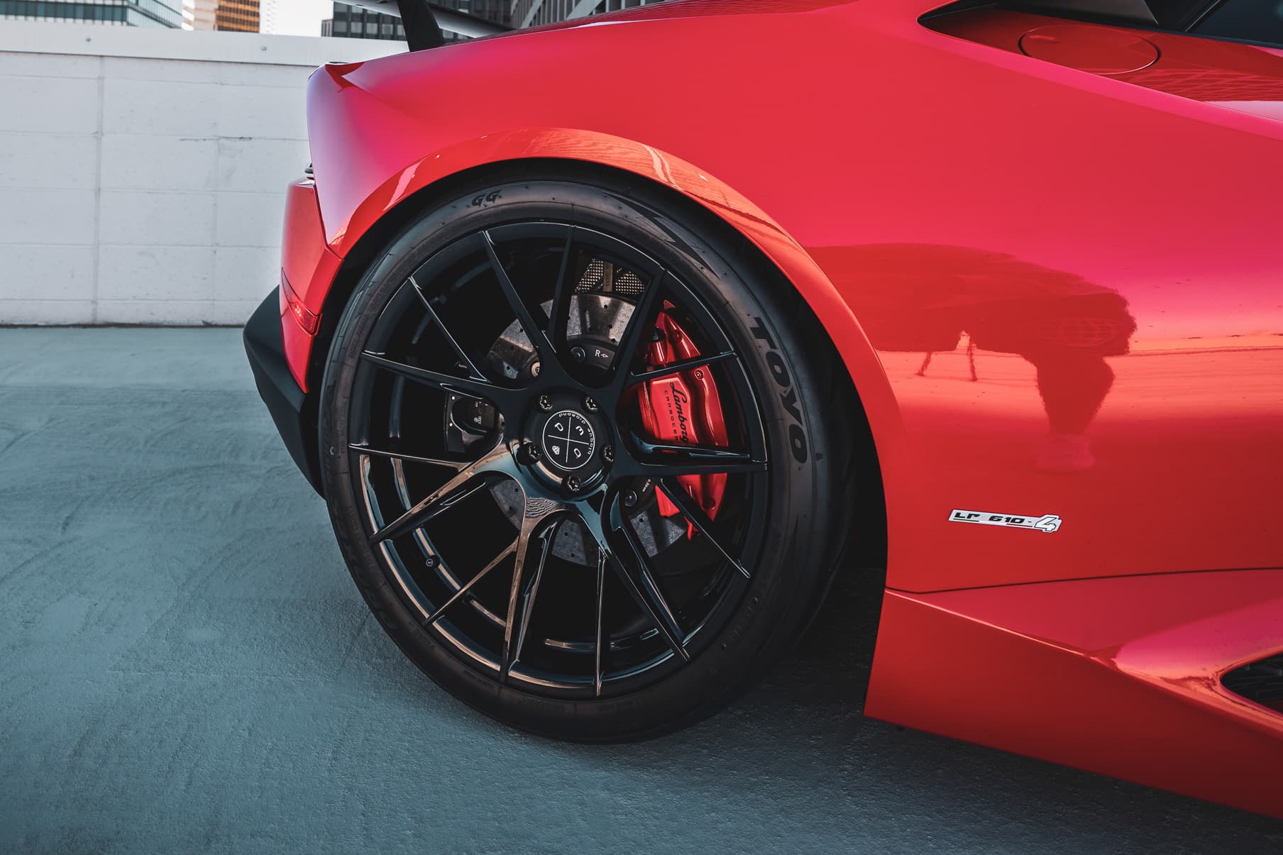 2016 Lamborghini Huracan — wheels, detail view