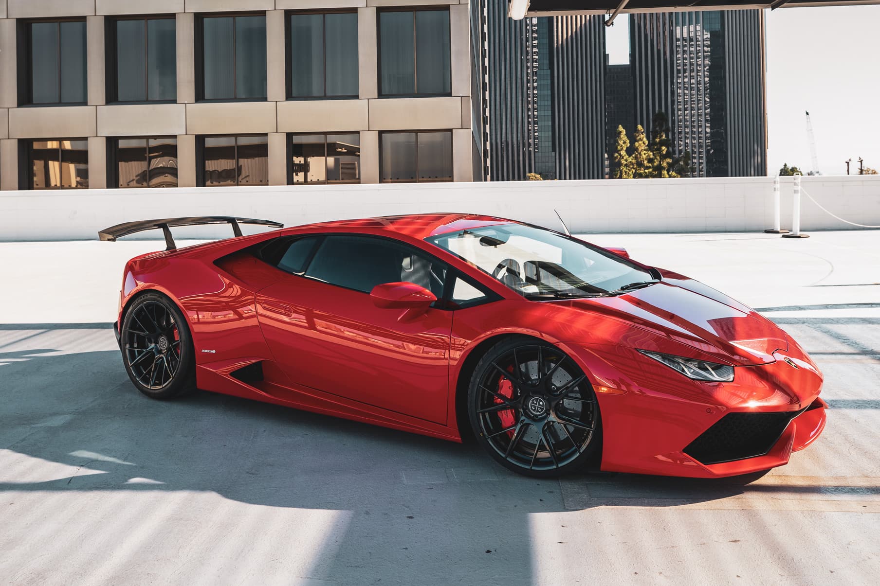 2016 Lamborghini Huracan — wheels, rear view