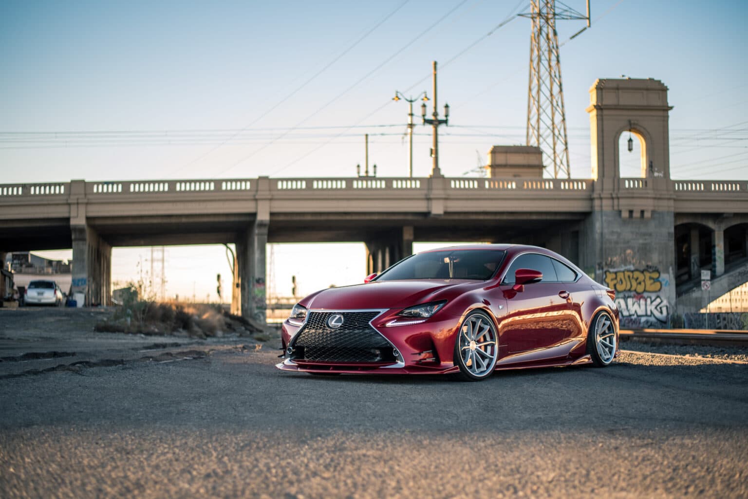 2016 Lexus RC350 — wheels, front view