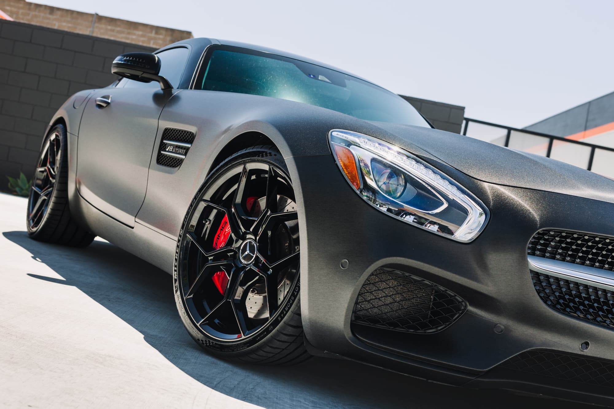 2016 Mercedes-Benz AMG GT S — wheels, rear view
