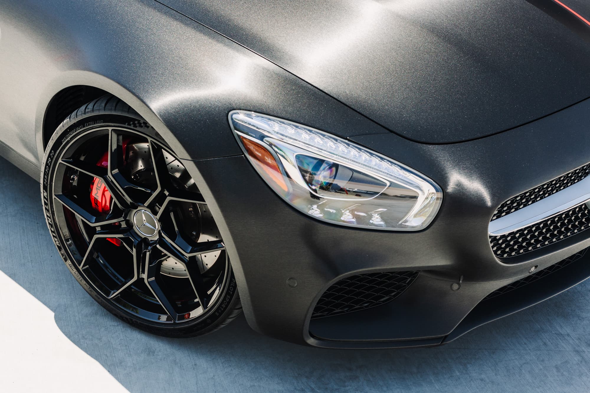 2016 Mercedes-Benz AMG GT S — wheels, detail view