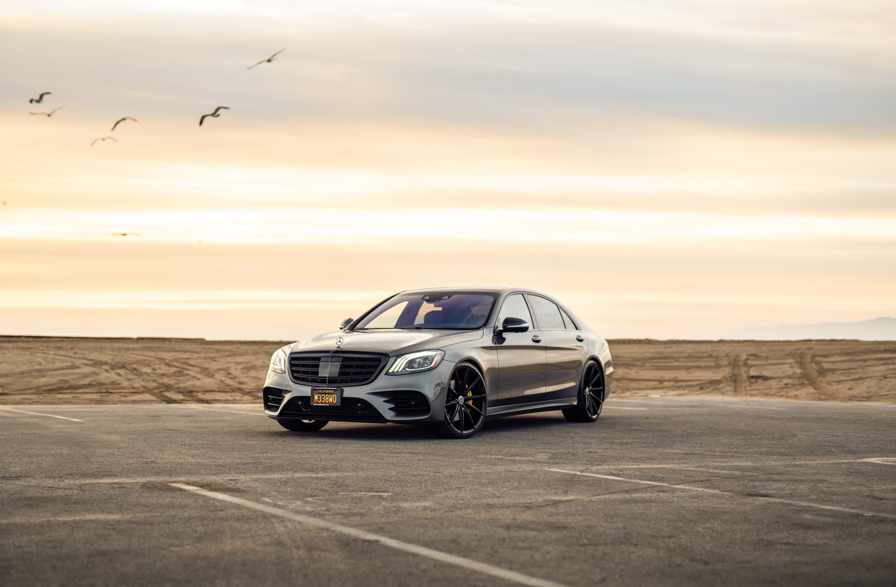 2016 Mercedes-Benz S-Class — tuner wheels, front view