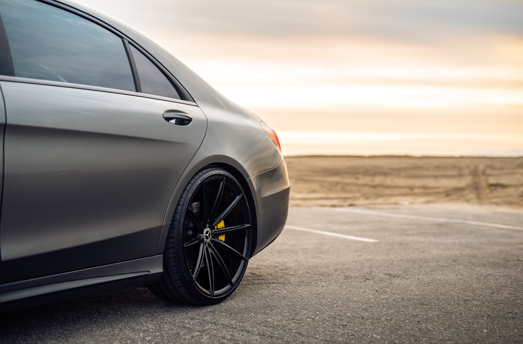 2016 Mercedes-Benz S-Class — tuner wheels, rear view