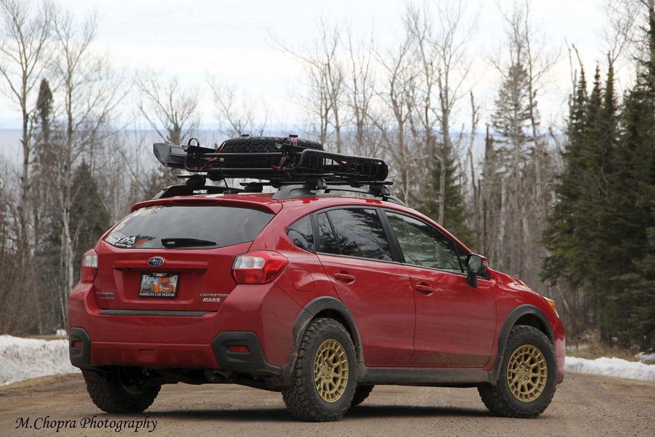 Detail view of 2016 Subaru Crosstrek with wheels