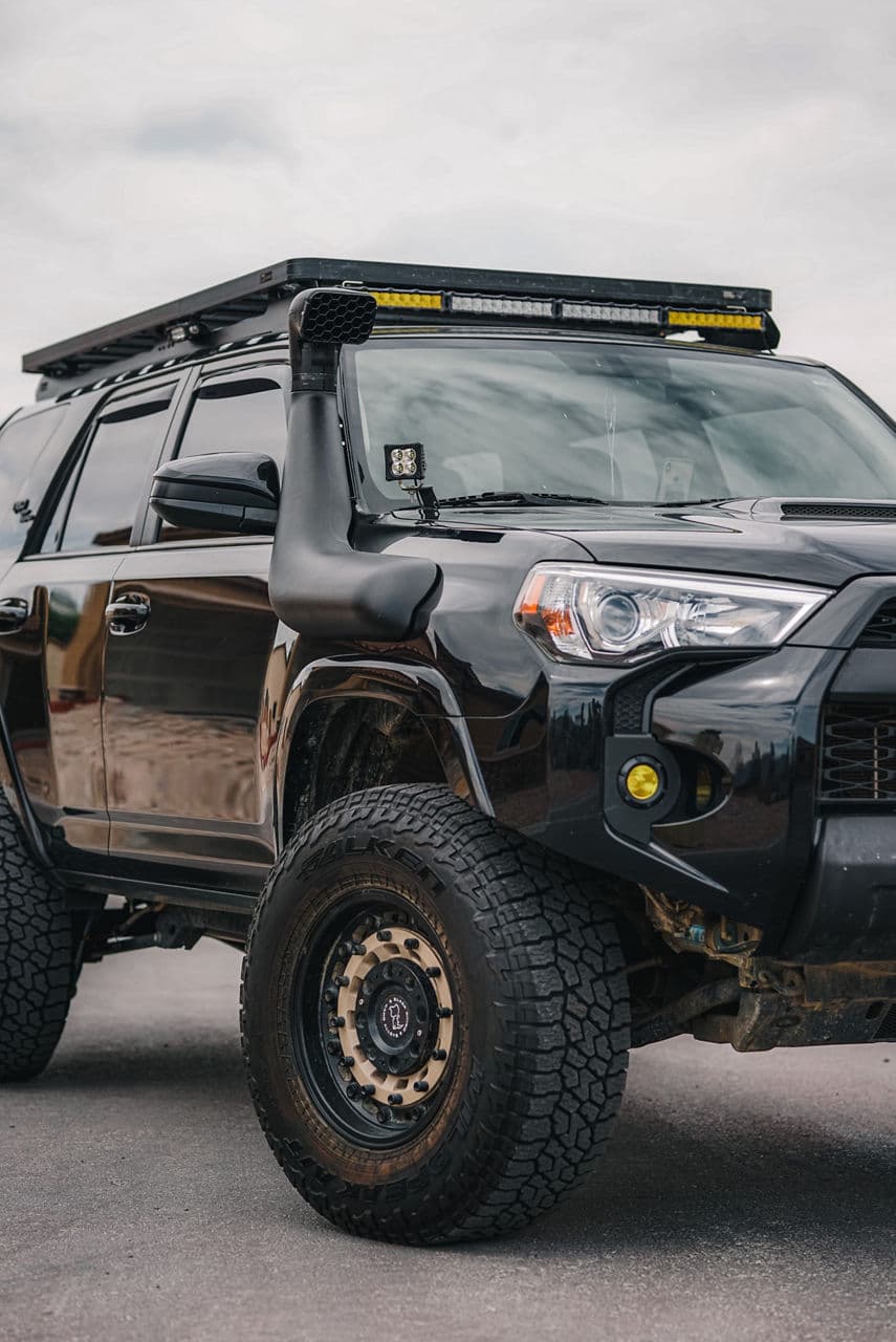 Interior of 2016 Toyota 4Runner with truck suv wheels